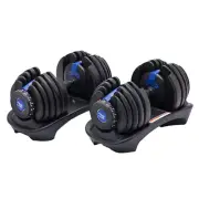 48Kg Powertrain Adjustable Dumbbell Home Gym Set