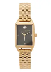 Olivia Burton Celestial SQ Blk Mop Gld Brclt - Gold One Size