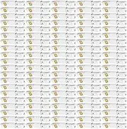 100Pcs Soft Measuring Tape, Flexible Plastic Body Sewing Ruler, Double Scale Tailor Craft Tape, Lightweight Portable with Metal Tabs, Accurate Measurement for Sewing and Tailoring