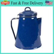 Stansport Enamel Percolator Coffee Pot – 8 Cup