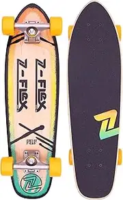 Z-Flex Skateboards 27" Z-Jay P.O.P. CR27 Rasta Z00PO2