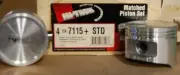 Hi-Tech 7115+STD Set of 4 Pistons that fits Nissan