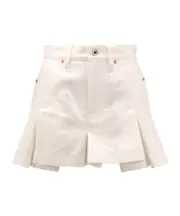 Sacai Pleated Folded Shorts 0,1,2 Nude