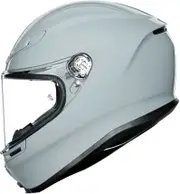 AGV K6 S, full face helmet , color: Light Grey , size: S