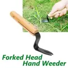 Shovel Hand Weeder Trimming Tools Weed Puller Portable Forked Head Garden