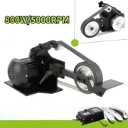Belt Machine Electric 800W Mini Polishing Sanding Bench Brushless Belt Sander