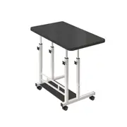 Foret Mobile Laptop Bedside Bed Study Desk Shelf Stand Portable Table Shelf Black