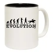Evolution Horse Riding Mug Cup