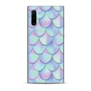 Skins Decal Wrap for Samsung Galaxy Note 10 mermaid scales blue pink