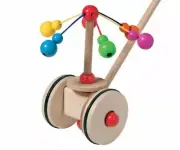Carousel Wooden Push Toy by Selecta From Japan