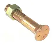 Plough Head Bolts Lot of 10, 7/16" x 2" UNC, Grade 10.9 I.S.O, High Tensile
