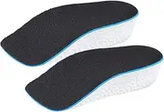 IWOWHERO 1 Pair Invisible Height Increase Insoles Arch Support Shoe Lift Pads for Men Women Comfortable Soft Cushion for Boots Sneakers Discreet Design for Enhanced Confidence