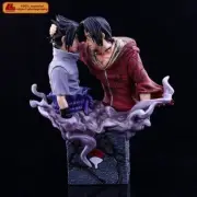 Anime ninja Shippuden Uchiha Itachi Sasuke Brother PVC Figure Statue Toy Gift