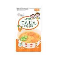 在飛比找樂天市場購物網優惠-日本東銀來麵 無食鹽寶寶蔬菜細麵160g(胡蘿蔔)★衛立兒生