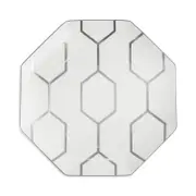 Wedgwood Gio Platinum Octagonal Accent Plate