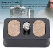 New 20mm Tripod Quick Release Plate Camera Mounting Adapter 1/4in Screw Tripod