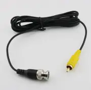 BNC Male to RCA Male CCTV Surveillance Security Camera Video Cable Cord 2.5m