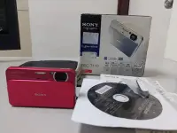 在飛比找Yahoo!奇摩拍賣優惠-Sony DSC-T110 輕薄時尚街拍機 16.1百萬蔡司
