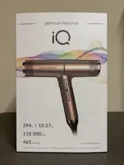 Gama IQ Perfetto Hair Dryer 1700 W Professional Hairdryer ~ Rose Gold