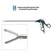 Laparoscopic Retrograde Teeth Grasping Forceps Reusable