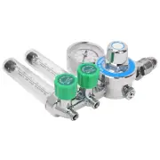 Double Tube Argon Regulator Double Flowmeter Pressure Reduction Meter Metric