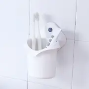 Punch-Free Drain Storage Box Suction Cup Toothbrush Holder Bathroom Hanger