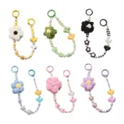 Phone Wrist Strap Phone Chain Phone Lanyard Beaded Charm Chain Bag Charm