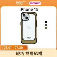 在飛比找momo購物網優惠-【ROOT CO.】iPhone 15(透明背板防摔手機殼 