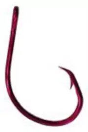 Eagle Claw L8197F #5/0 40Ct Red Circle Bait Hooks
