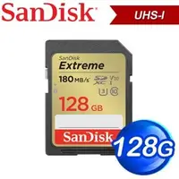 在飛比找AUTOBUY購物中心優惠-SanDisk 128GB Extreme SDXC UHS