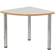 SYLEX GEO MEETING TABLE Quarter Round 1500mm x 750mm Off-White