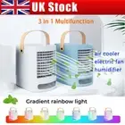 3/4 in 1 Portable Mini Air Cooler Air Conditioner Humidifier Purifier Cooler Fan