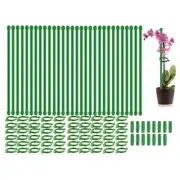 30 Pcs Adjustable Plant Support Stakes Garden Single Stem Support Stake5310