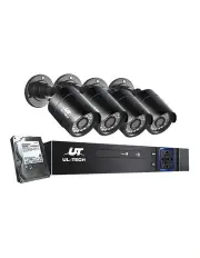 [UL TECH] CCTV Camera Security System 1TB Hard Drive