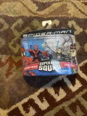 Marvel Super Hero Squad SEALED SPIDER-MAN & DOC OCK Movie Version Dr. Octopus
