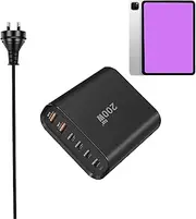 USB C Charger Block | 200W Fast Charging Station for Multiple Devices - 6-Port Charging Adapter for Security Camera Cellphone