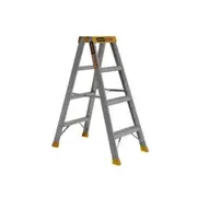 GORILLA 1.2m 150kg Pro-Lite 4 Step Double-Sided Aluminium Step Ladder SM004-PRO