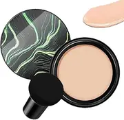 Mushroom Head Air Cushion CC Cream, Mushroom Head Air Cushion CC Cream, Cushion Foundation Concealer Make-Up, Even Skin Colour for Face, Makeup for All Skin (Natural Colours, 20 g)