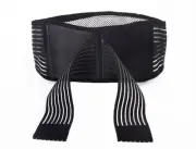 Magnetic Tourmaline Lower Back Support Waist Lumbar Brace Belt Strap Pain Relief