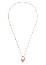 Yvonne Leon Collier Cadenas 18kt Gold Necklace ONE SIZE