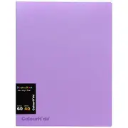 ColourHide Fixed Display Book 40 Sheets Lilac