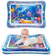 BUXIUGAN Tummy Time Water Mat, Inflatable Tummy Time Water Play Mat for Babies, Infants and Toddlers Promote Development Strengthen Baby's Muscles