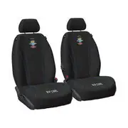 Rip Curl The Search Neoprene Seat Covers Black Adjustable Headrests Airbag Compatible