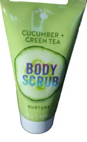 Bolero Cucumber + Green Tea Body Scrub 5 Fl Oz.-New-SHIPS N 24 HOURS