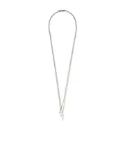 Dsquared2 Double Layer Jesus Necklace One size silver