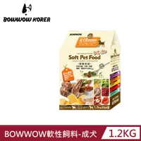 在飛比找PChome24h購物優惠-【BOWWOW】成犬用軟性飼料1.2KG