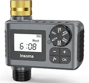 Water Timer for Outdoor Garden Hose, Hose Timer with Rain Delay/Manual Mode, Automatic Drip Irrigation Controller System for Lawn Yard Garden Watering
