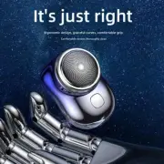 Electric Razor Mini-Shave Portable Men USB Rechargeable Shaver Travel Gift`