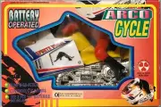 VINTAGE SON AI TOYS ARCO CYCLE FUTURE MOTORCYCLE BATTERY OPERATED NEW IN BOX