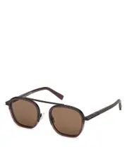 Zegna Geometric Sunglasses, 51mm
